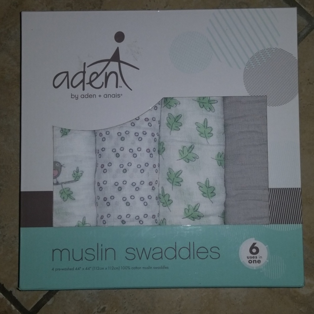 Aden Muslin Swaddle blankets